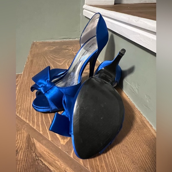 Lulu Townsend royal blue pumps - Picture 3 of 3
